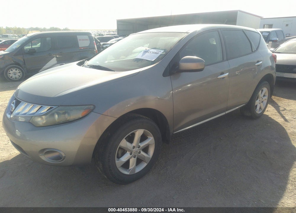 2009 NISSAN MURANO SL VIN: JN8AZ18W19W122597
