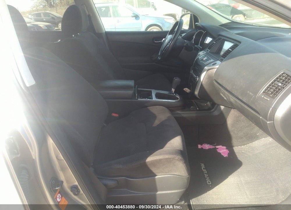 2009 NISSAN MURANO SL VIN: JN8AZ18W19W122597
