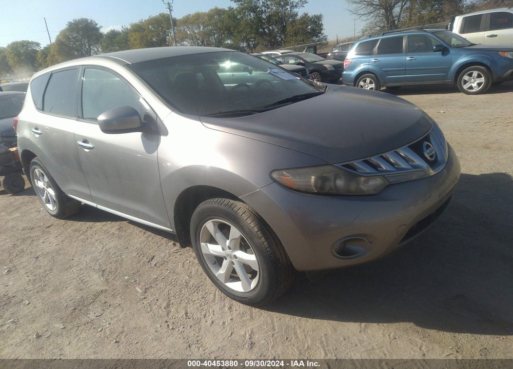 2009 NISSAN MURANO SL VIN: JN8AZ18W19W122597