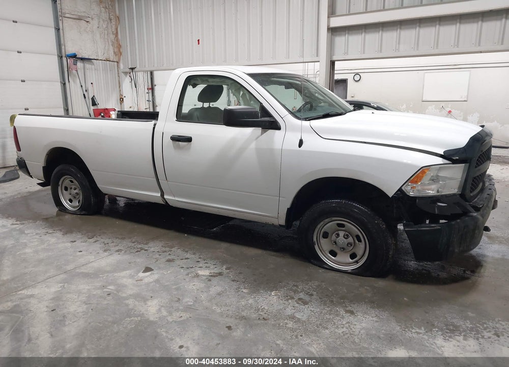 2019 RAM 1500 CLASSIC TRADESMAN REGULAR CAB 4X4 8' BOX VIN: 3C6JR7DTXKG555227