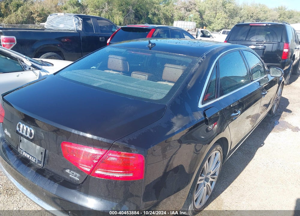 2014 AUDI A8 L 4.0T VIN: WAUR2AFDXEN005098