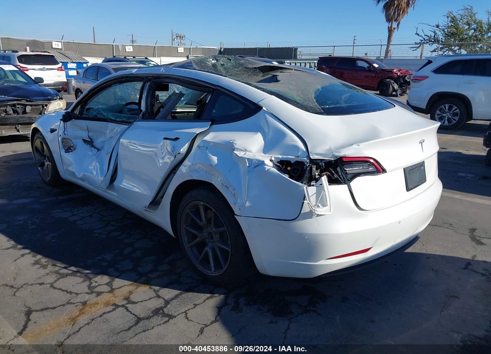 2021 TESLA MODEL 3 STANDARD RANGE PLUS REAR-WHEEL DRIVE VIN: 5YJ3E1EA9MF868429