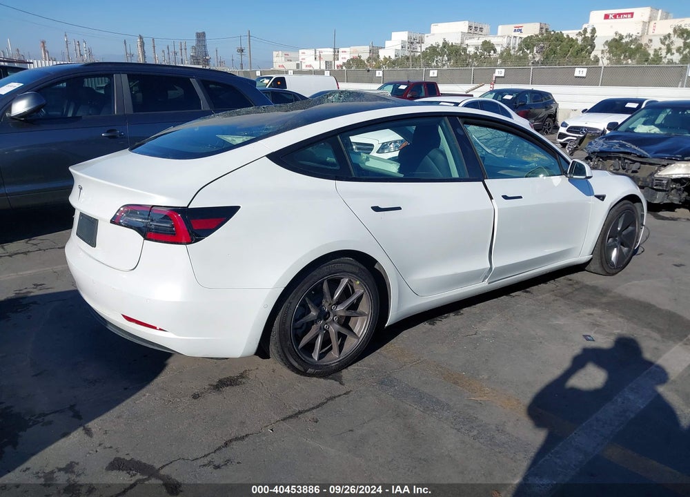 2021 TESLA MODEL 3 STANDARD RANGE PLUS REAR-WHEEL DRIVE VIN: 5YJ3E1EA9MF868429