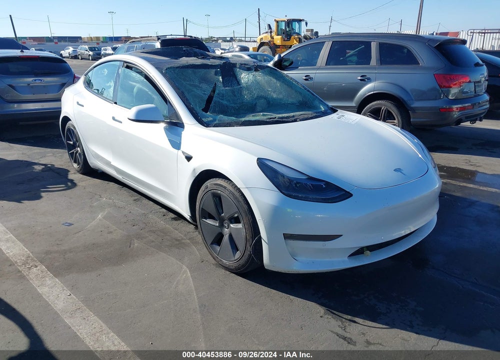 2021 TESLA MODEL 3 STANDARD RANGE PLUS REAR-WHEEL DRIVE VIN: 5YJ3E1EA9MF868429
