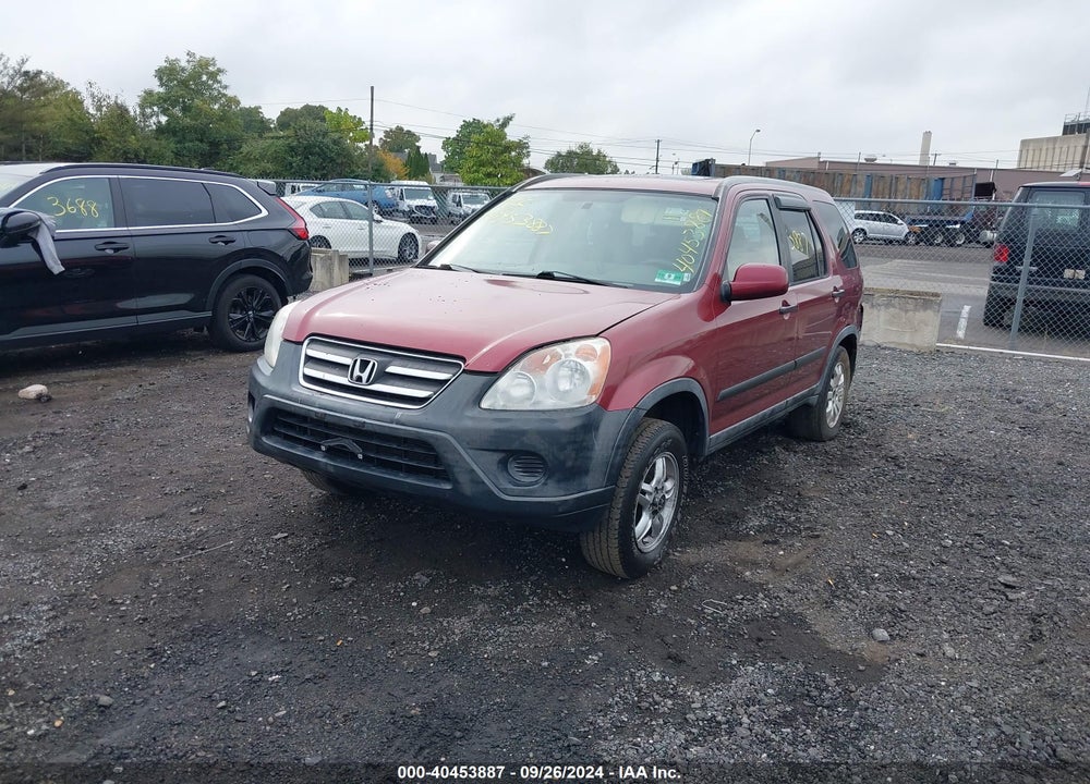 2005 HONDA CR-V EX VIN: JHLRD78845C033316