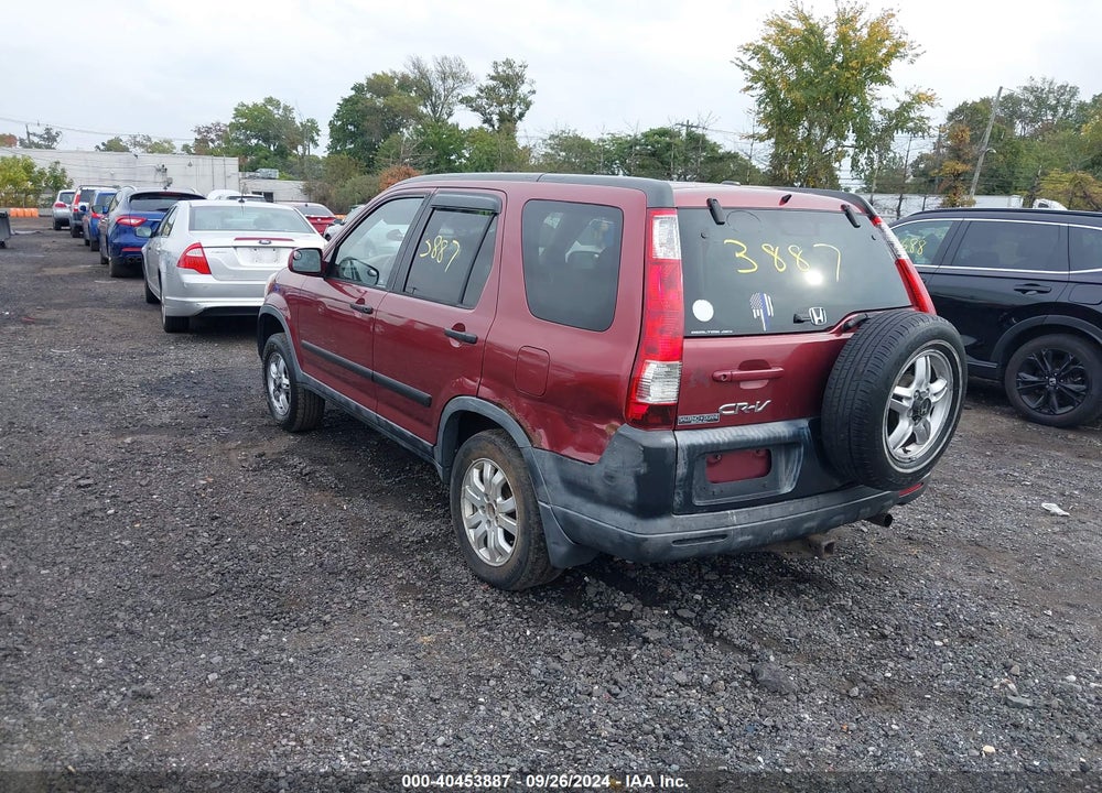 2005 HONDA CR-V EX VIN: JHLRD78845C033316
