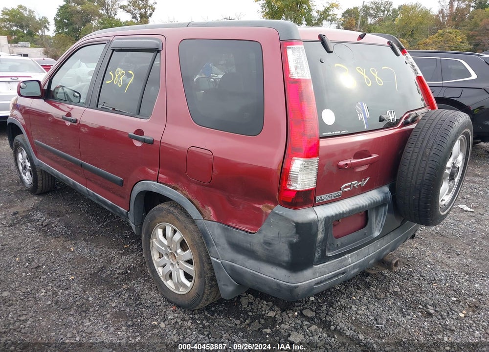 2005 HONDA CR-V EX VIN: JHLRD78845C033316