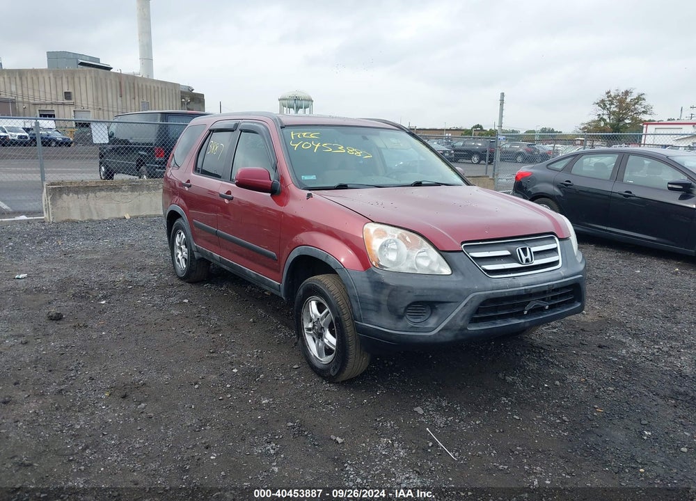 2005 HONDA CR-V EX VIN: JHLRD78845C033316
