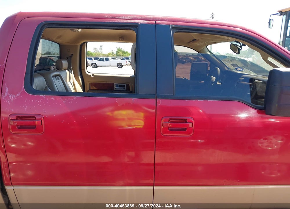 2009 FORD F-150 KING RANCH/LARIAT/PLATINUM/XL/XLT VIN: 1FTPW12V29FB14913