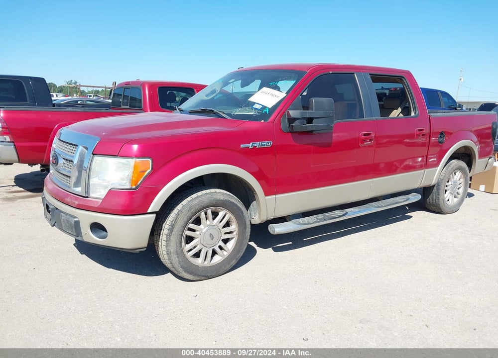 2009 FORD F-150 KING RANCH/LARIAT/PLATINUM/XL/XLT VIN: 1FTPW12V29FB14913