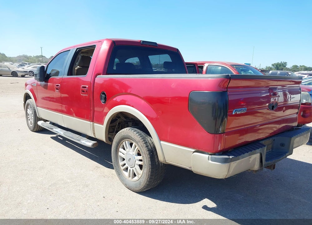 2009 FORD F-150 KING RANCH/LARIAT/PLATINUM/XL/XLT VIN: 1FTPW12V29FB14913