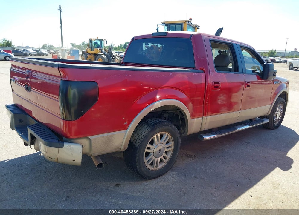2009 FORD F-150 KING RANCH/LARIAT/PLATINUM/XL/XLT VIN: 1FTPW12V29FB14913