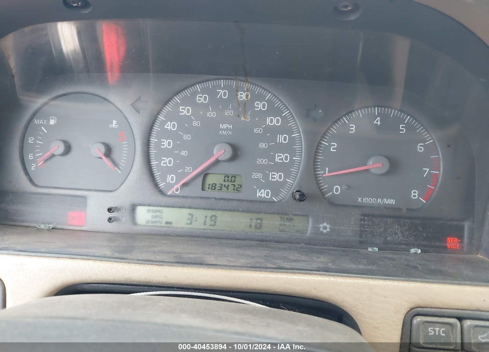 2003 VOLVO C70 HT VIN: YV1NC62D43J036461