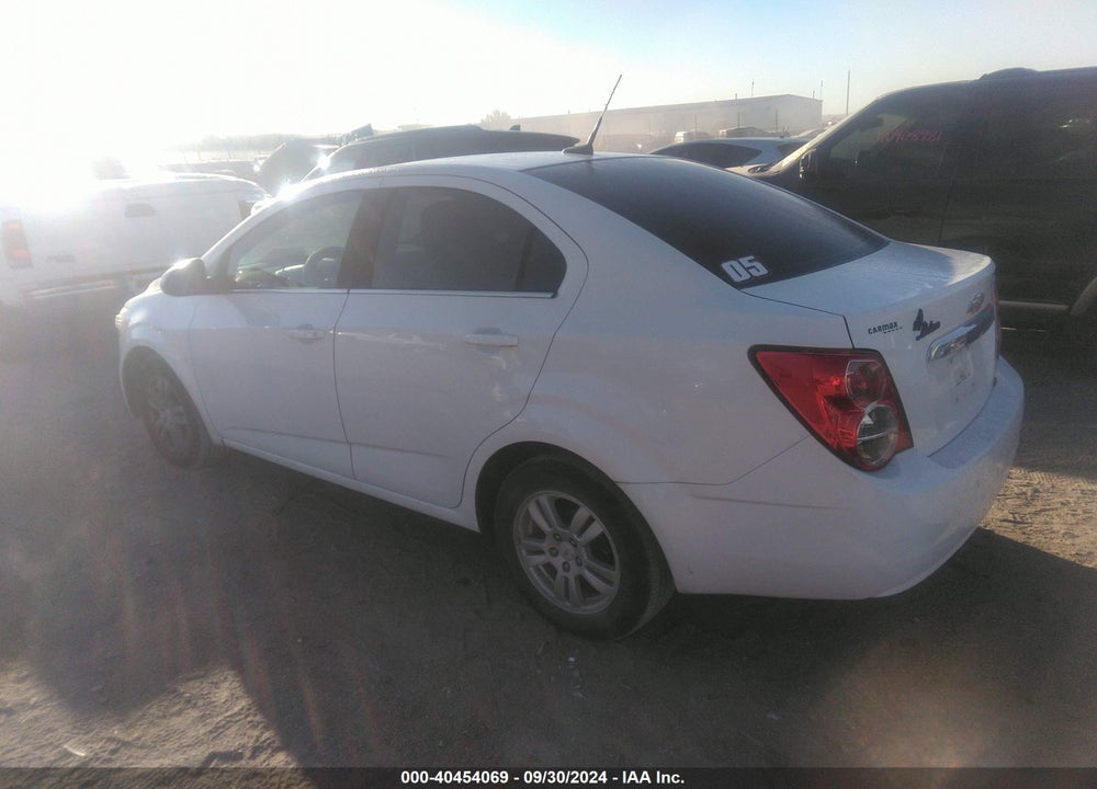 2012 CHEVROLET SONIC 2LT VIN: 1G1JC5SH3C4106184