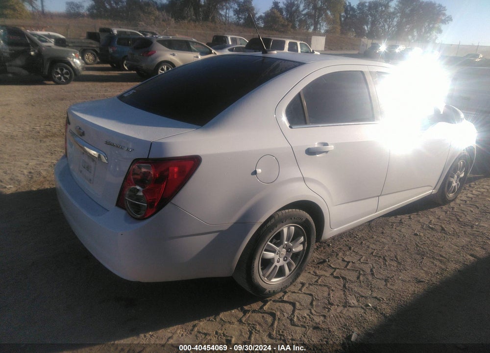2012 CHEVROLET SONIC 2LT VIN: 1G1JC5SH3C4106184