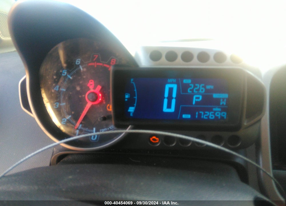 2012 CHEVROLET SONIC 2LT VIN: 1G1JC5SH3C4106184