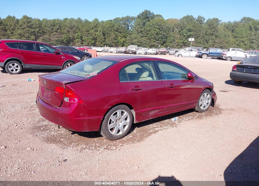 2006 HONDA CIVIC LX VIN: 1HGFA16516L113139