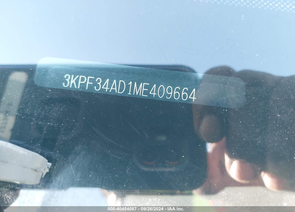 2021 KIA FORTE GT LINE VIN: 3KPF34AD1ME409664