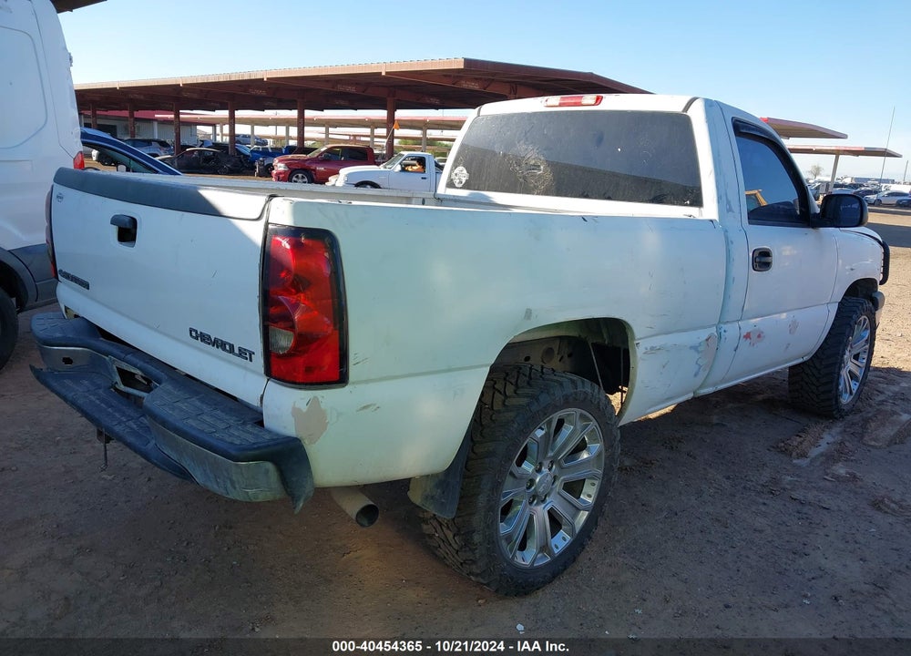 2005 CHEVROLET SILVERADO 1500 WORK TRUCK VIN: 1GCEC14V65Z357257