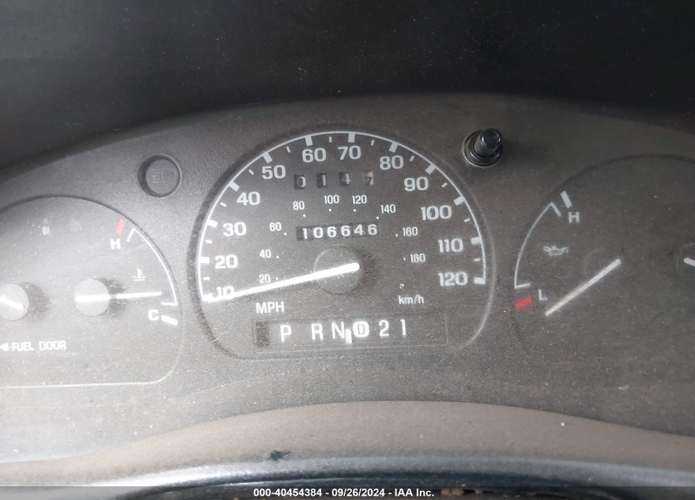1999 FORD RANGER XL/XLT VIN: 1FTYR14V9XPB89821