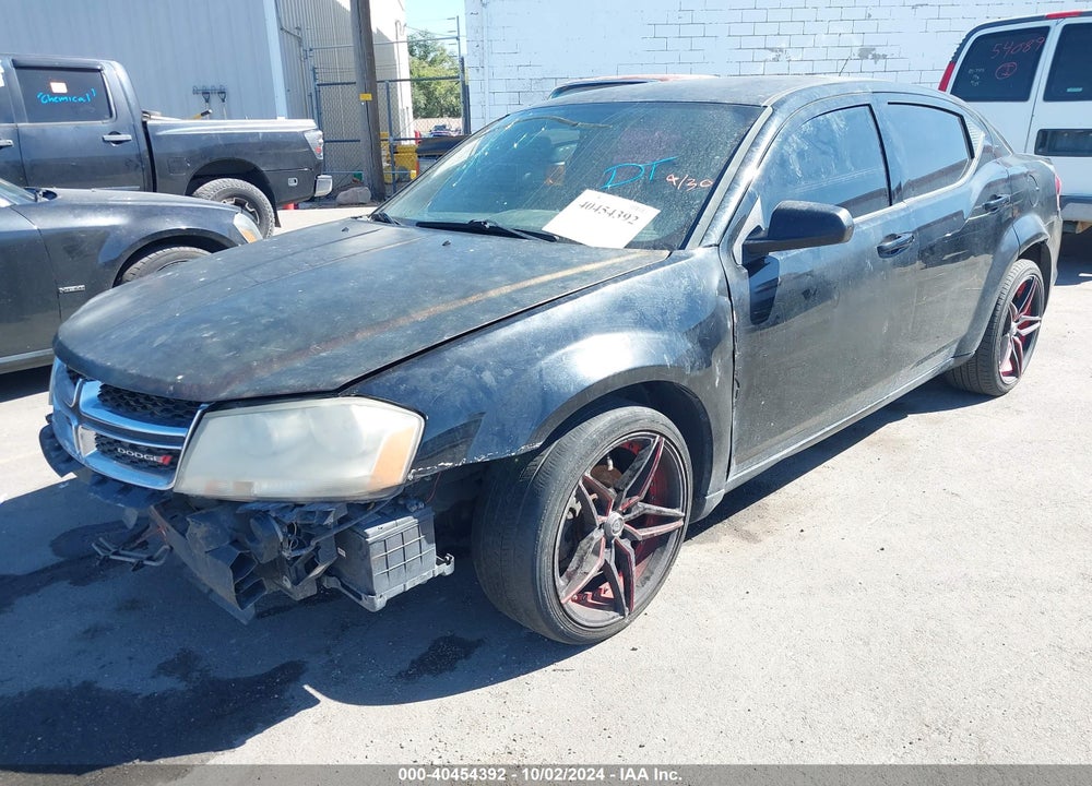 2014 DODGE AVENGER SE VIN: 1C3CDZAB0EN201112