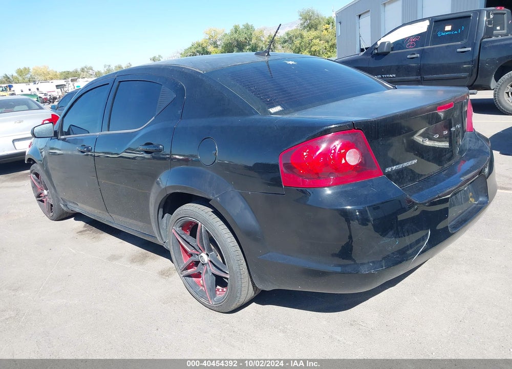 2014 DODGE AVENGER SE VIN: 1C3CDZAB0EN201112