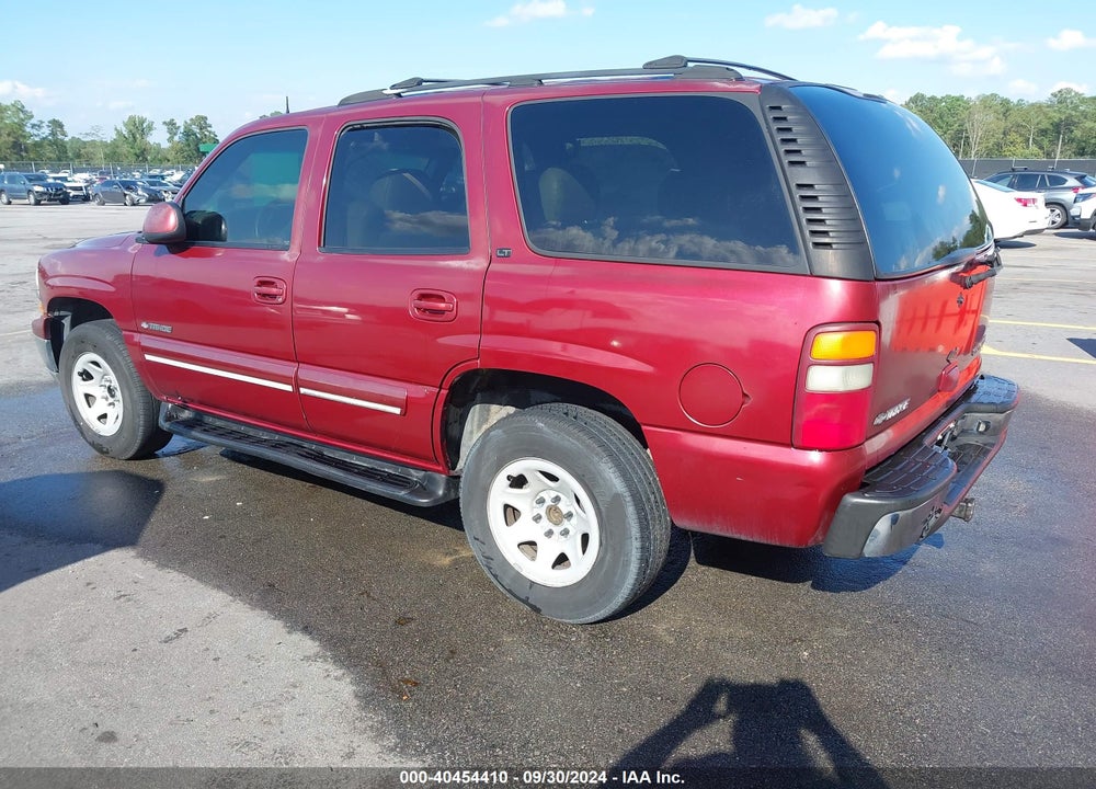 2002 CHEVROLET TAHOE LT VIN: 1GNEC13Z22J338176
