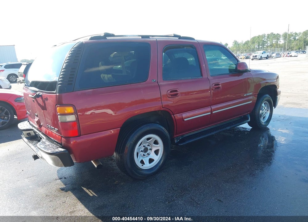 2002 CHEVROLET TAHOE LT VIN: 1GNEC13Z22J338176