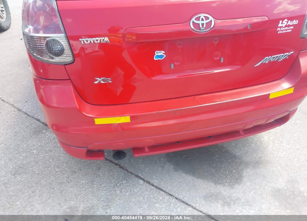 2006 TOYOTA MATRIX/XR VIN: 2T1KR32E56C596200