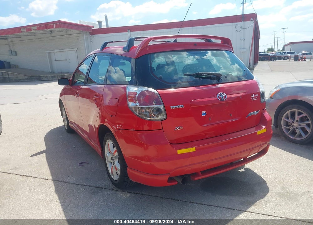 2006 TOYOTA MATRIX/XR VIN: 2T1KR32E56C596200