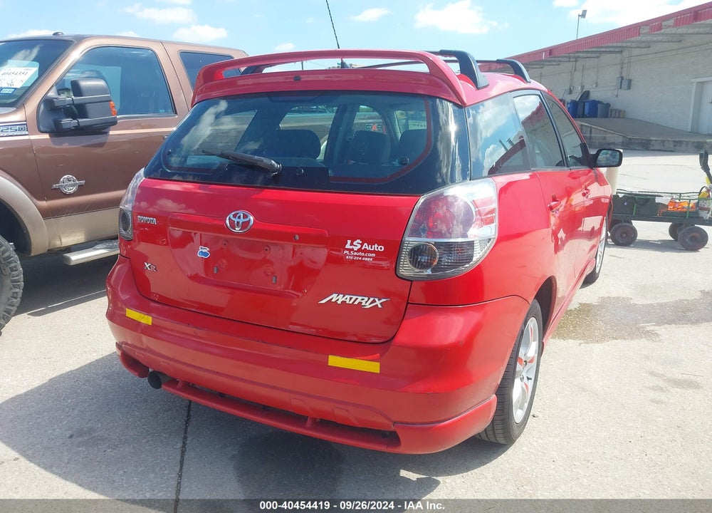 2006 TOYOTA MATRIX/XR VIN: 2T1KR32E56C596200