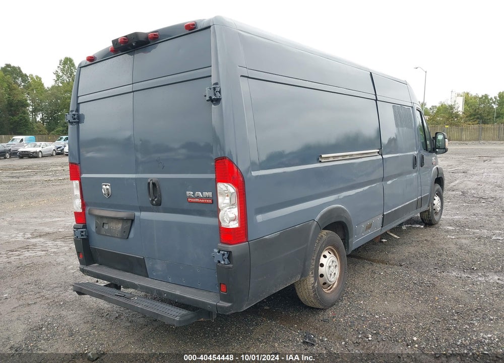 2019 RAM PROMASTER 3500 CARGO VAN HIGH ROOF 159 WB EXT VIN: 3C6URVJG2KE558322