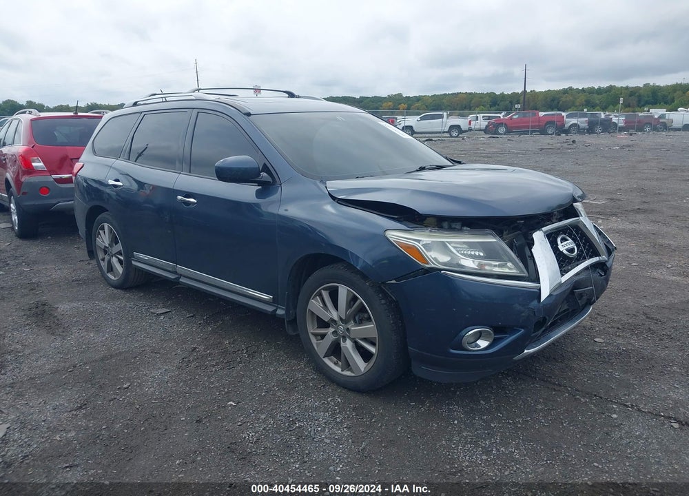 2016 NISSAN PATHFINDER PLATINUM VIN: 5N1AR2MM1GC637163