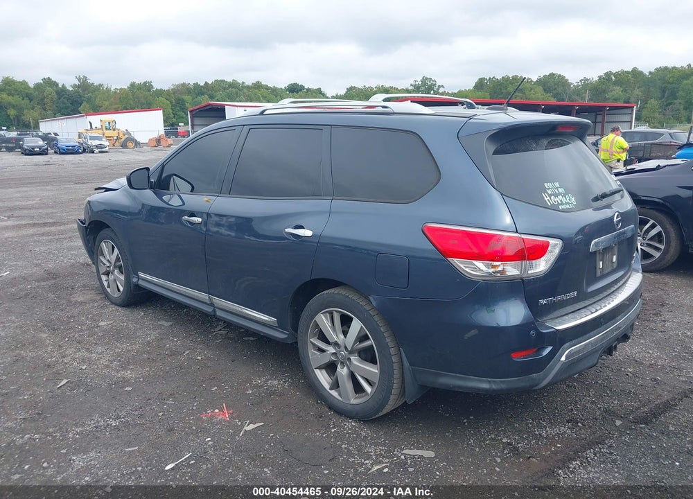 2016 NISSAN PATHFINDER PLATINUM VIN: 5N1AR2MM1GC637163