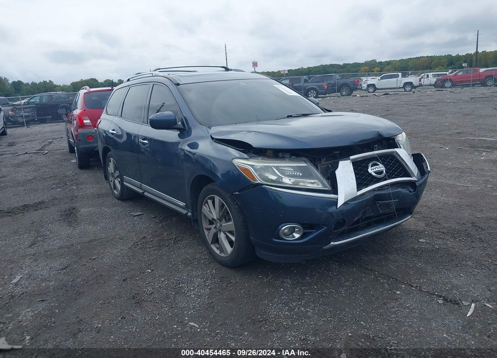 2016 NISSAN PATHFINDER PLATINUM VIN: 5N1AR2MM1GC637163