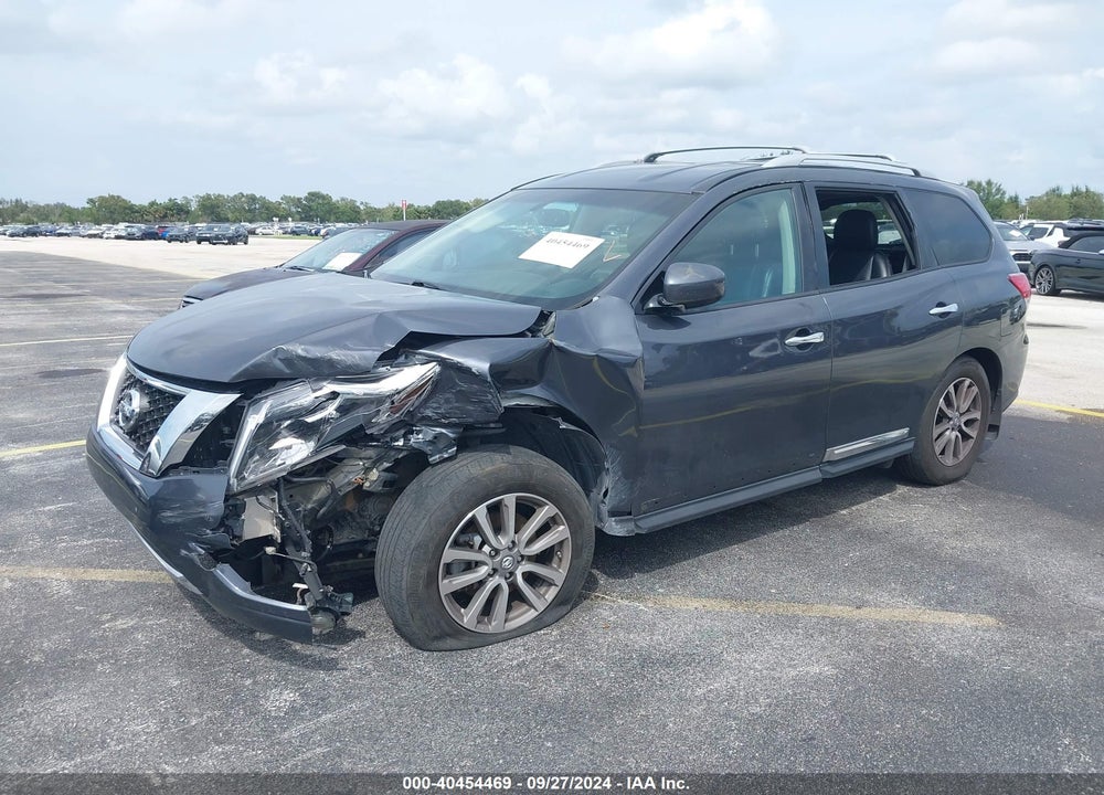 2014 NISSAN PATHFINDER SL VIN: 5N1AR2MN7EC706119