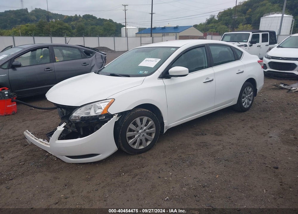 2015 NISSAN SENTRA SV VIN: 3N1AB7AP1FY272545