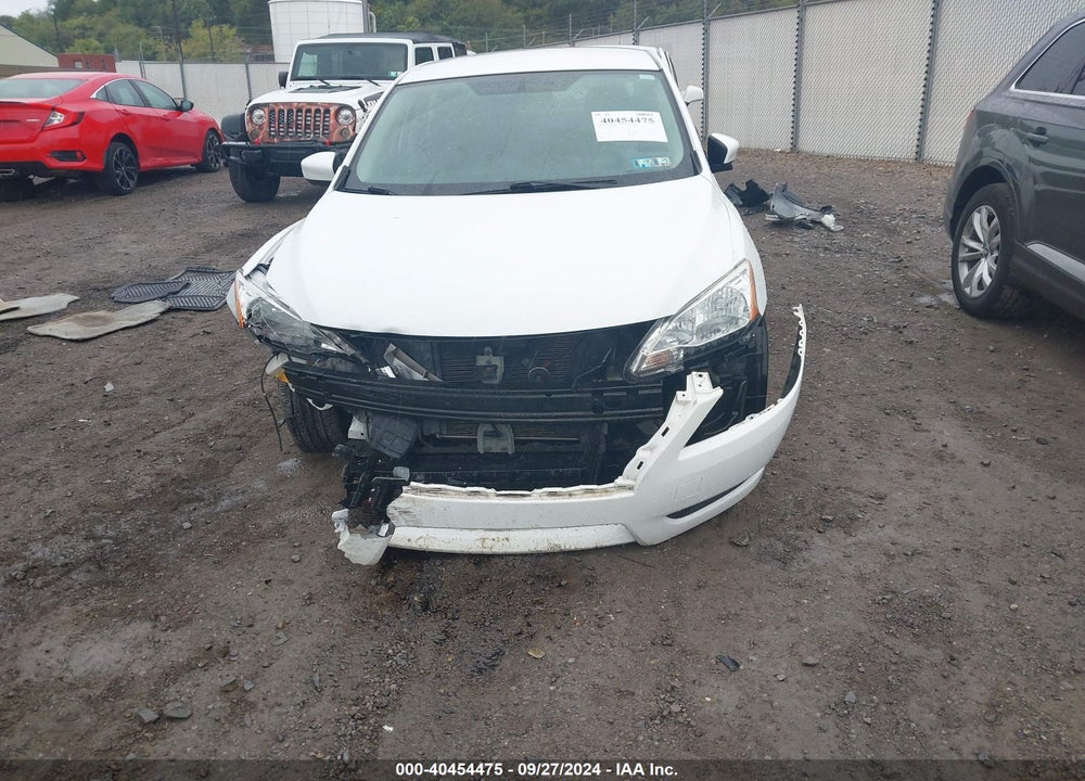 2015 NISSAN SENTRA SV VIN: 3N1AB7AP1FY272545