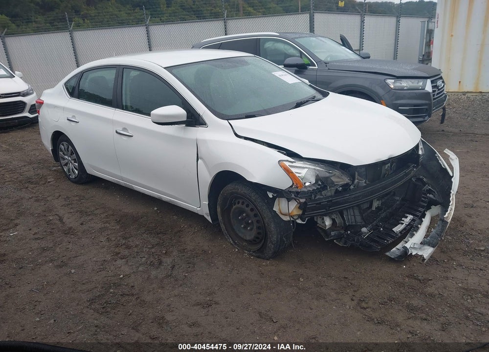 2015 NISSAN SENTRA SV VIN: 3N1AB7AP1FY272545