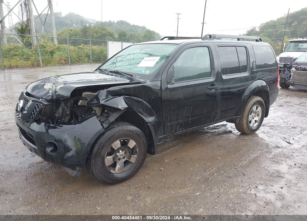 2010 NISSAN PATHFINDER S VIN: 5N1AR1NB6AC617828