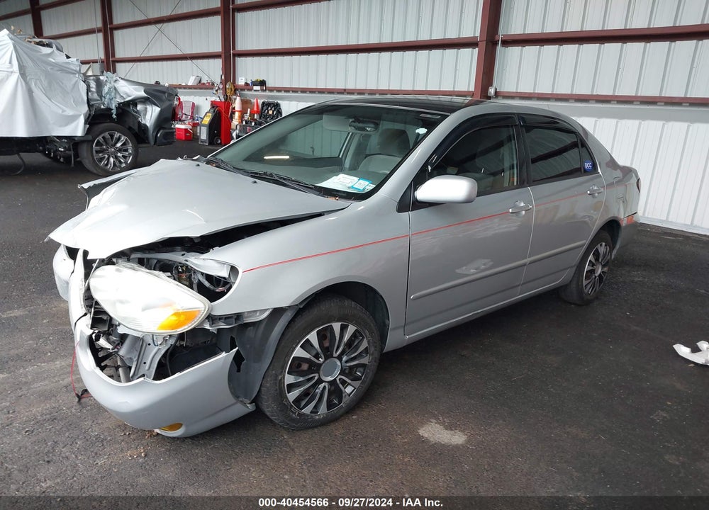 2005 TOYOTA COROLLA LE VIN: 2T1BR32E15C462749