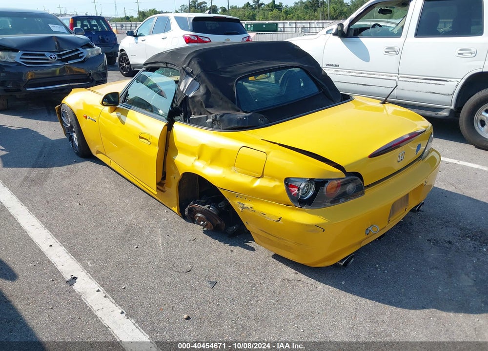2004 HONDA S2000 VIN: JHMAP21464T004960
