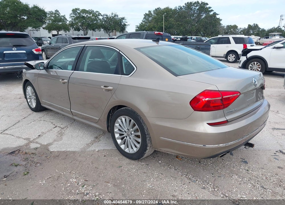 2016 VOLKSWAGEN PASSAT 1.8T SE VIN: 1VWBT7A35GC045233