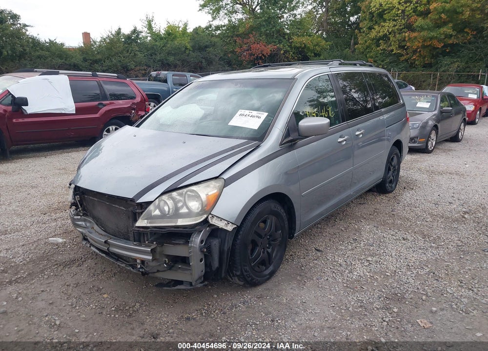 2006 HONDA ODYSSEY EX-L VIN: 5FNRL38676B100311