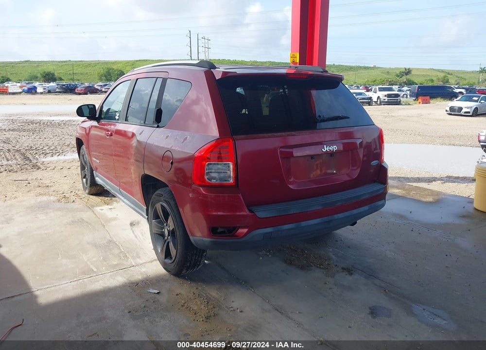 2013 JEEP COMPASS LATITUDE VIN: 1C4NJCEB1DD140796