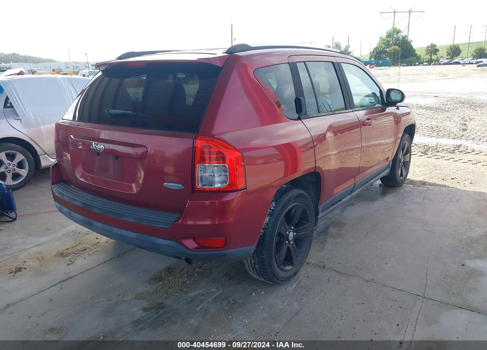 2013 JEEP COMPASS LATITUDE VIN: 1C4NJCEB1DD140796