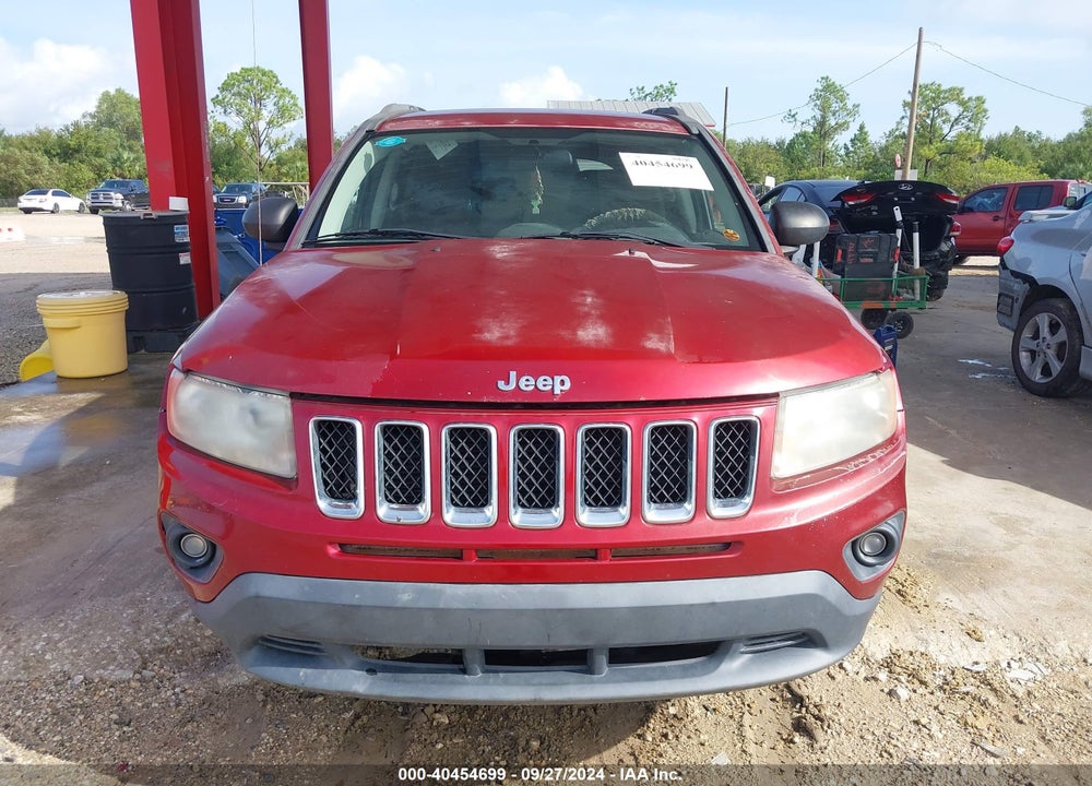 2013 JEEP COMPASS LATITUDE VIN: 1C4NJCEB1DD140796