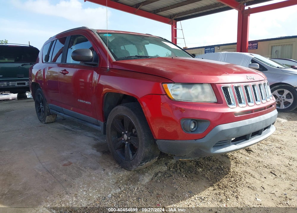2013 JEEP COMPASS LATITUDE VIN: 1C4NJCEB1DD140796