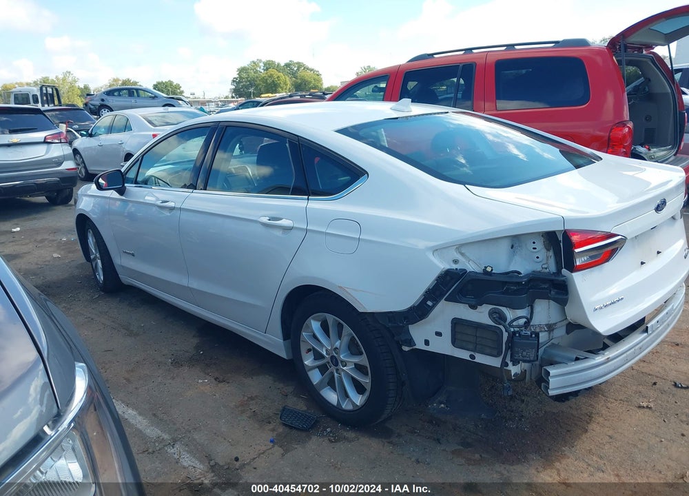 2019 FORD FUSION HYBRID SE VIN: 3FA6P0LU2KR120587