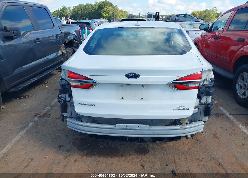 2019 FORD FUSION HYBRID SE VIN: 3FA6P0LU2KR120587